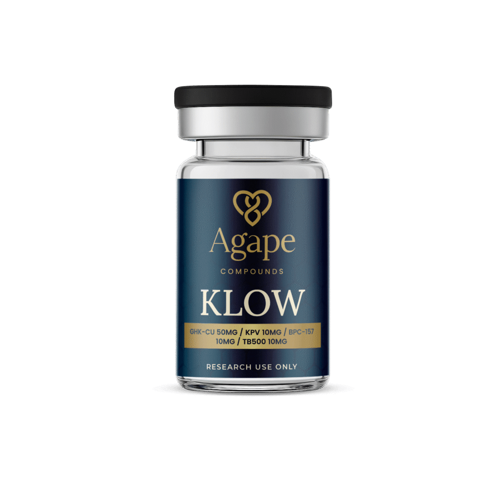 KLOW - GHK-Cu (50mg) / KPV (10mg) / BPC-157 (10mg) / TB500 (10mg)