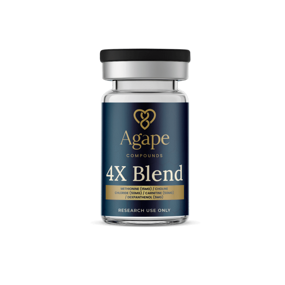 4X Blend Methionine (15mg) / Choline Chloride (50mg) / Carnitine (50mg) / Dexpanthenol (5mg)